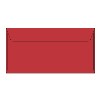 長3カマス34封筒 コニーカラーレッド 85g