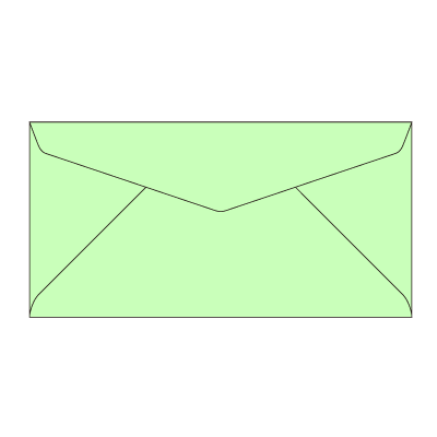 洋0ダイヤ ECグリーン 100 (〒枠なし)