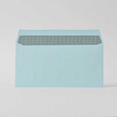 洋長3カマス ヨミニクイECブルー 100 (〒枠なし)
幅 x 天地：235 x 120mm
米坪：100g/m2