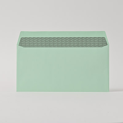 洋長3カマス ヨミニクイECグリーン 100 (〒枠なし)
幅 x 天地：235 x 120mm
米坪：100g/m2