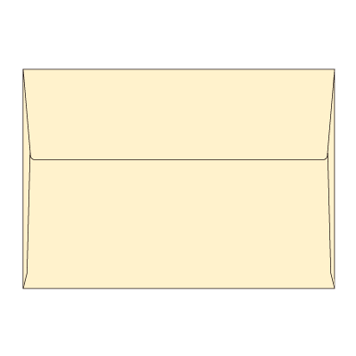 洋2カマス封筒 コットン ナチュラル 116.3g
幅 x 天地：162 x 114mm
米坪：116g/m2