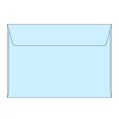YS 2号 ソフトブルー(〒枠なし)