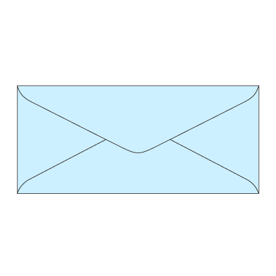 パステルブルー洋4 (500枚函)枠ナシ