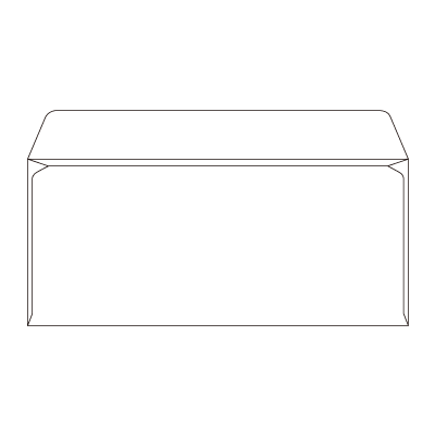 洋5枠付 ケント 100
幅 x 天地：217 x 95mm
米坪：100g/m2